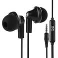 thumbnail image 1 of Mr. Pen- Ear Bud con micrófono para la escuela, 4,25 pies, conector de 3,5 mm, auriculares con cable, auriculares intrauditivos, auriculares con cable con micrófono, auriculares con micrófono, auricul, 1 of 5