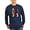 Navy, variant on CafePress - Tricolor Beagle Bay Long Sleeve T Shirt - Long Sleeve Dark T-Shirt