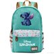 thumbnail image 1 of Mochila de lona con estampado 3D de Disney Stitch para niños y niñas, bolsas escolares de gran capacidad, mochila de viaje para estudiantes, 1 of 1
