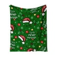 thumbnail image 2 of Décorations de Noël Extérieurescouverturecouvertures de Noël Rouge Blanc Flocons de Neige Rennes Confort Couverture Jetée de Noël Chaude Douillette Vacances Hiver Déco Maison Couvertures de Noëlcouverture en Polyester, 2 of 8