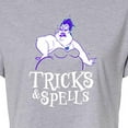 thumbnail image 3 of Disney Villains - Tricks & Spells - Juniors Cropped Cotton Blend T-Shirt, 3 of 5