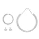thumbnail image 2 of Elegante Rhinestone Joyería Conjunto con Doble Collar Pulsera de Cadena y Pendientes para la Boda Prom Compromiso ANGGREK Otros, 2 of 8