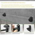 thumbnail image 6 of Adjustable Glass Shelf Brackets for 2-21mm Thick Glass, 4-Pack, 6 of 7