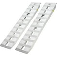 thumbnail image 1 of Bingirl Aluminum Loading Ramps, 6000lbs Capacity for ATV, Motorcycle, Quad, Lawn Mower, Snow Blower, 94"x15", 2pcs, 1 of 5