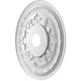thumbnail image 4 of Ekena Millwork 22"OD x 3 1/2"ID x 1"P Baltimore Thermoformed PVC Ceiling Medallion (Fits Canopies up to 7 3/4"), Universal Aged Metallic Rust, 4 of 10