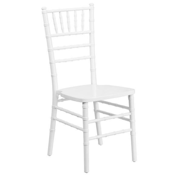 HERCULES Series White Wood Chiavari Chair