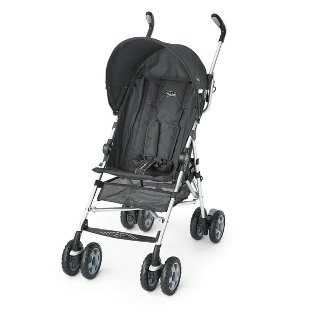 Chicco C6 Lightweight Lightweight Stroller Black Walmart Com Walmart Com