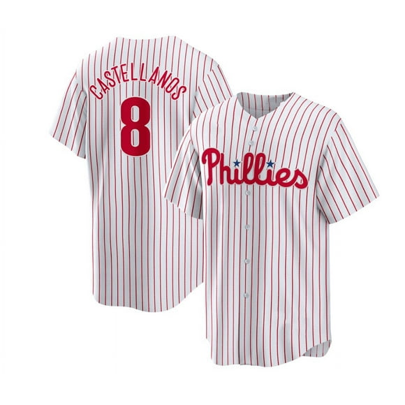 Hommes Philadelphia Phillies Baseball Jersey STOTT 5 TURNER 7 HARPER 3 Nom de Joueur Adulte Réplique