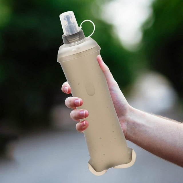 Botella de hidratación shamjiam Agua Suave Plegable Portátil 250ml