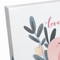 thumbnail image 5 of Creative Products Two Love Birds And Flowers 12 x 12 Canvas Wall Art, 5 of 5