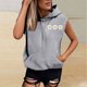 thumbnail image 4 of Sombrero Superior para las Mujeres Manga Corta Delantera Y Trasera Impresa Cuerda de Bolsillo con Capucha Sudadera Superior, Desgaste Casual Toda la Temporada, 4 of 8