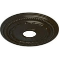 thumbnail image 3 of Ekena Millwork 15 3/8"OD x 3 5/8"ID x 1"P Federal Ceiling Medallion (Fits Canopies up to 8 1/2"), Hand-Painted Stone Hearth, 3 of 6