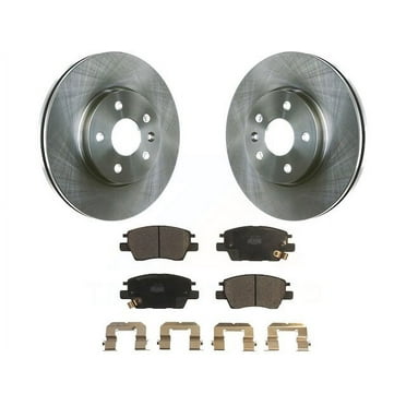 Front Brake Pad and Rotor Kit - Compatible with 2016 - 2019 Chevy Cruze 2017 2018