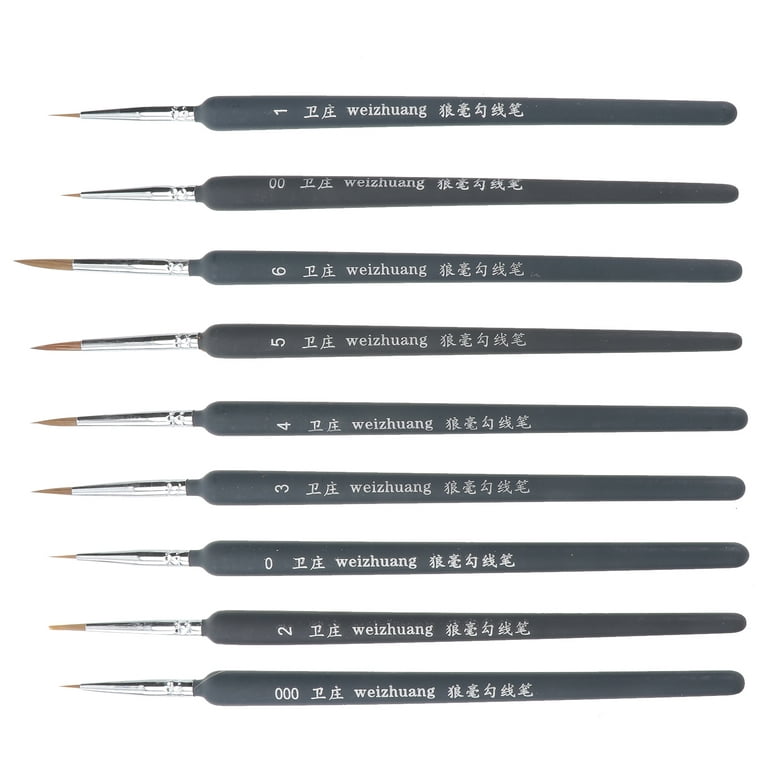 The Army Painter Wargamer: 3pcs Character Small Paint Brush Set with  Rotmarder Sable Hair- Detail Paint Brush, Model Paint Brush for Miniature  Paint Sets, Fine Tip Paint Brushes for Miniature Painting 