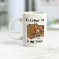 thumbnail image 2 of I'd rather be in my Shed 11oz Coffee Mug, 2 of 3