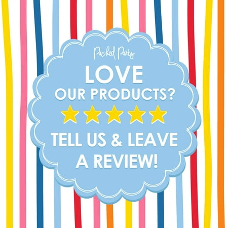 Packed Party 'Serve 'Em Up' 14 Serving Platter, Glitter - Infused, Foil Accents - set of 11