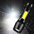 thumbnail image 3 of Mini USB Rechargeable Waterproof Flashlight for Camping Home Hiking and Other Scenarios, 3 of 8