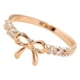 thumbnail image 2 of Anillos para mujer, regalos para mujer, joyería coreana, lazo de cristal, anillo de cristal GD, 2 of 5