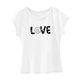 thumbnail image 4 of Camiseta para mujer de verano suave básica para viajes, compras, viajes, vacaciones, uso diario S, 4 of 7
