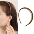 thumbnail image 3 of mdesiwst 1/4Pcs Women Hair Hoop Non-Slip Teeth Plastic Headband Secure Fit Lightweight Washing Face Makeup Hair Hoop Hair Accessories, 3 of 8