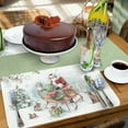 thumbnail image 3 of CounterArt "Magical Holidays" 4-Pack Reversible Flexible Plastic Tabletop Placemats, 3 of 8