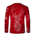 thumbnail image 4 of toraway T-Shirts pour Hommes Mode Automne Col à Revers Manches Longues Chemise Imprimée Style Décontracté Deux TTG, 4 of 4