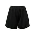 thumbnail image 4 of Iyufng Shorts for Women,Plus Size Shorts with Pockets,Women's Shorts Workout Solid Shorts Casual Shorts Pants with Pocket, 4 of 5