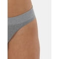 thumbnail image 3 of No Boundaries Women's Seamless Thong Panties, Women's, 3 of 3