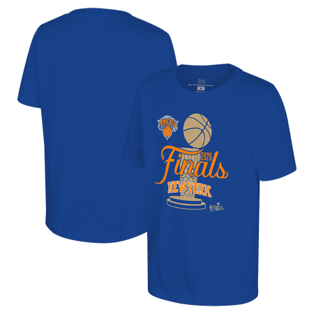 Youth Stadium Essentials Blue New York Knicks 2026 NBA Finals Cruise T-Shirt