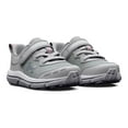 thumbnail image 3 of Under Armour Assert 10 AC Toddler Boys' (5-10) Running Shoe Grey | 3026184 106, 3 of 5