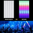 thumbnail image 5 of 15/30Pcs LED Glow Sticks Bulk Colorful RGB Glow Foam Stick Cheer Tube Dark Light for Xmas Birthday Wedding Party Supplies, 5 of 9