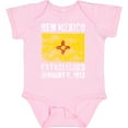 thumbnail image 3 of Inktastic Established January 6, 1912 New Mexico Flag Boys or Girls Baby Bodysuit, 3 of 5