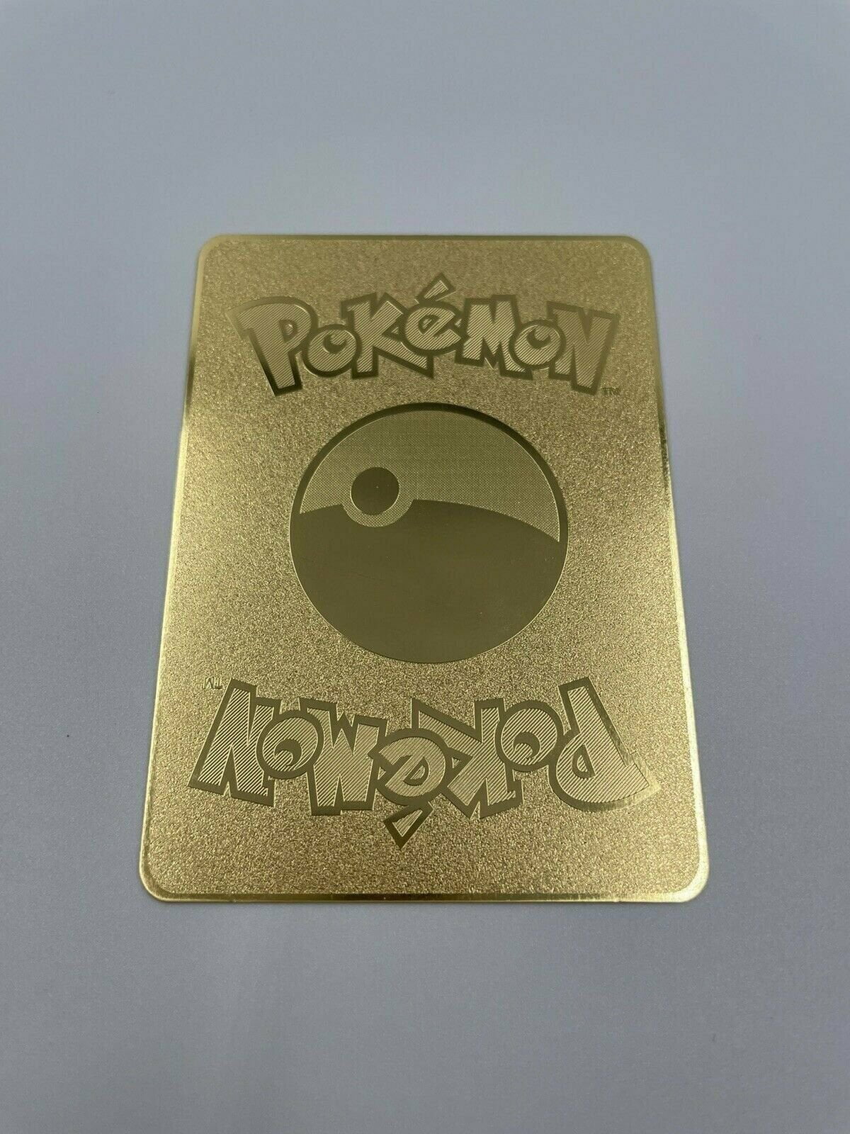 Gold Metal Custom Card Pokemon Blastoise Shadowless 1st Ed 
