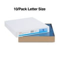 thumbnail image 3 of Staples Moisture Resistant Classification Folder 2-Dividers 2.5" Expansion Letter Size Dark Blue, 3 of 5