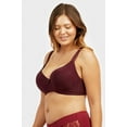 thumbnail image 7 of Mamia Women's Basic Lace/Plain Lace Bras Pack of 6- Various Styles Jacquard1, 34DD, 7 of 7