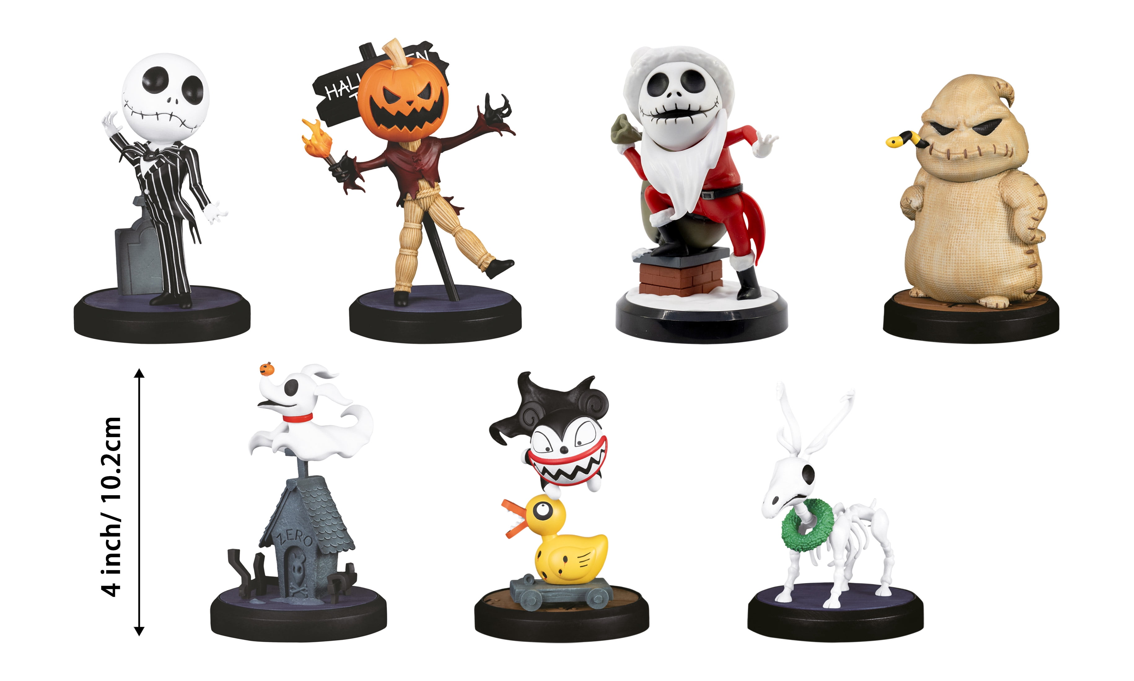 YuMe Hero Box Collectible Child Jack Zero Pumpkin King Action Figures, ABS Multicolor, 3.15" x 4.72"