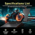 thumbnail image 3 of ASUS VivoBook S15 Slim 15.6" FHD Laptop, AMD Ryzen 5 5600H, 8GB RAM, 672GB Storage (512GB SSD +160GB Docking Station Set), AMD Radeon Graphics, Numeric Keypad, Webcam, WiFi 6, Windows 11 Home, Black, 3 of 7
