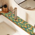 thumbnail image 2 of Yayeee Faucet Mat for Kitchen Sink 30" Diatomite Long Splash Guard Pad, Whimsical Dinosaur Pattern, 2 of 7