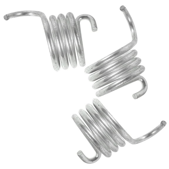 3pcs Golf Cart Brake Pedal Return Spring Heavy Duty Metal Spiral Spring For Enhanced Performance Replacement Return Spring Part For Golf Cart Brake System And Accessories