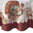 thumbnail image 2 of Holiday Turkey Bordered Fall/Thanksgiving Tablecloth, 2 of 2