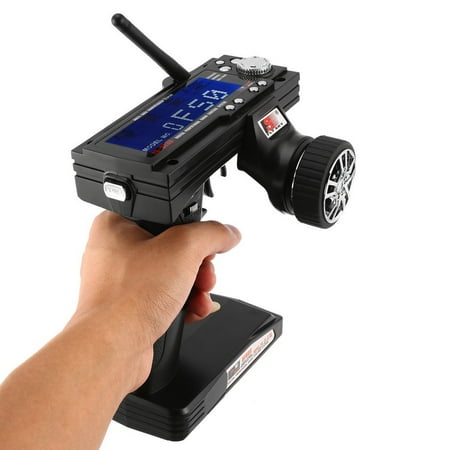 Radio Remote Control Transmitter - Flysky FS-GT3B 2.4G 3CH Transmitter With Receiver Fail-Safe For RC Car Boat