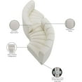 thumbnail image 2 of Meridian Furniture Arc Cream Vegan Leather Modular Sectional, 2 of 12