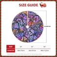 thumbnail image 4 of Kll Watercolor Butterflies Christmas Tree Skirt 36",Party Decorations Farmhouse For Christmas Decorations Holiday Party, 4 of 8