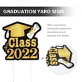 thumbnail image 4 of Miangastore Graduation Season School Sign Stake for Decor Black Plastic Suitable for Most Scenes 1Pc, 4 of 9