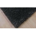 thumbnail image 2 of EXCLUSIVE Shaggy Charcoal Grey Hand Tufted Area Rug 5x7 ft Soft Modern Polyester Shag MystiqueDecors Dining Family Media Living Room Bedroom Kids Room Rugs, 2 of 3