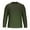 #Army Green, variant on DPTALR Men's Casual Solid Color Round Neck Long Sleeve Sweater,Army Green,XXL