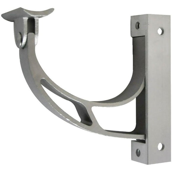 Quick Kit Satin Aluminum Picket Mount Handrail Bracket
