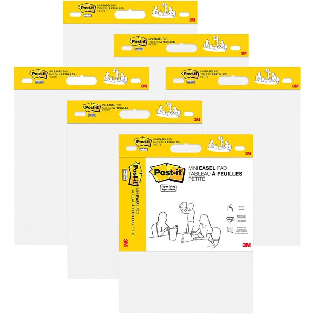Postit Super Sticky Mini Easel Pad, 15 x 18 Inches, 20 Sheets/Pad, 1