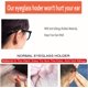 thumbnail image 4 of Almohadillas para los oídos para gafas: gafas de silicona suave Agarre para las orejas Puntas de las patillas Almohadillas para gafas Gafas antideslizantes Gancho para la oreja Comfort Sport, 7 pares, 4 of 5