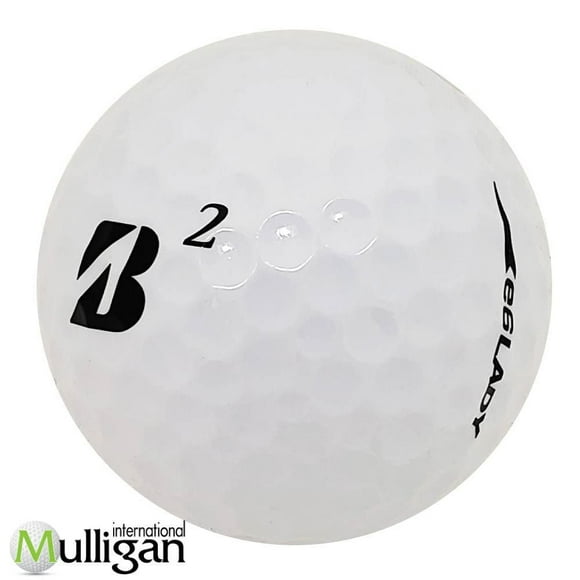 Mulligan - 12 Bridgestone E6 Lady/Lady Precept (B) 4A Recycled Used Golf Balls